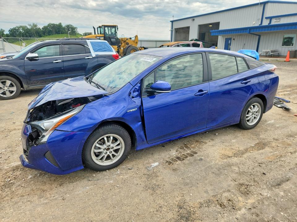 2018 Toyota Prius VIN JTDKBRFU3J3069881 COPART salvage auction — FRONT END, Wi - Junked Vehicle Bill Of Sale, sold $2,300 on 2026-07-07 (photo 1)