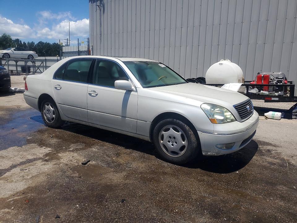 2001 Lexus Ls VIN JTHBN30F210039706 COPART salvage auction — SIDE, Sc - Cert Of Title-Salvage, sold $725 on 2026-07-27 (photo 4)