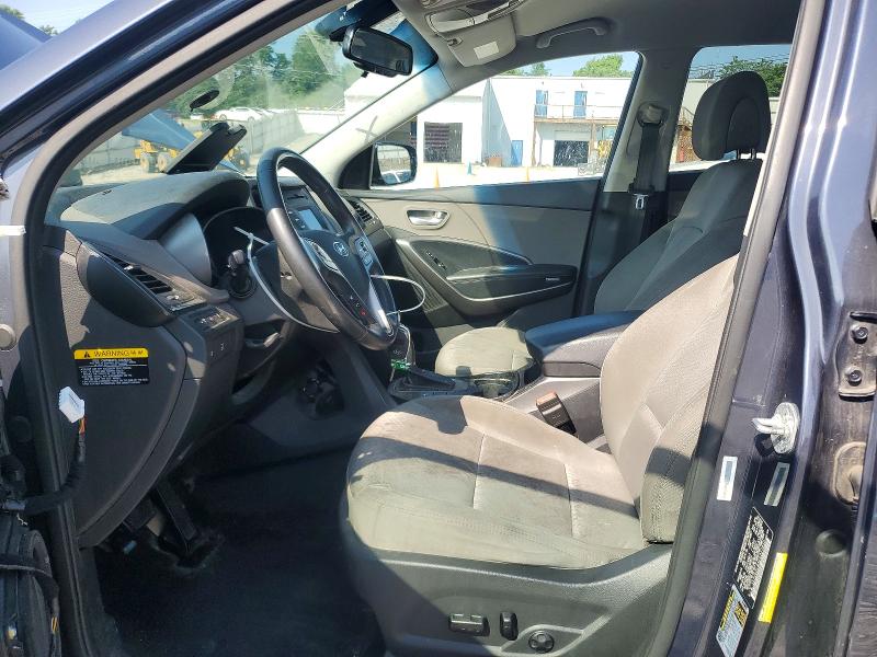 2014 Hyundai Santa fe VIN 5XYZUDLB5EG227850 COPART salvage auction — REAR END, OH - CERT OF TITLE-SALVAGE (P), sold $1,550 on 2026-07-24 (photo 7)