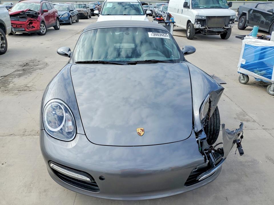 2007 Porsche Boxster VIN WP0CA298X7U711691 COPART salvage auction — FRONT END, Tx - Salvage Vehicle Title, sold $4,200 on 2026-07-02 (photo 5)