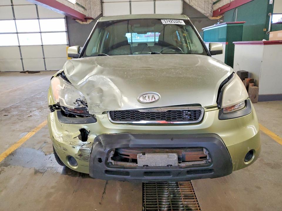 2010 Kia Soul VIN KNDJT2A20A7106514 COPART salvage auction — FRONT END, In - Cert Of Title-Salvage Title, sold $375 on 2026-07-13 (photo 5)