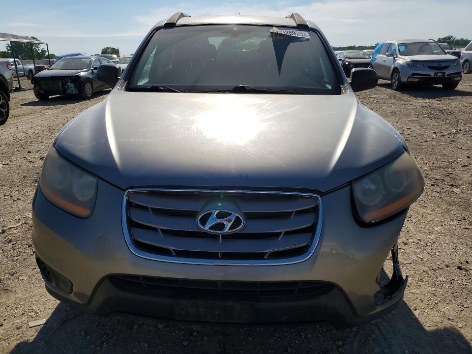 2011 Hyundai Santa fe VIN 5XYZG3AB8BG068726 COPART salvage auction — FRONT END, Mo - Salvage Certificate Of Title, sold $825 on 2026-07-14 (photo 5)
