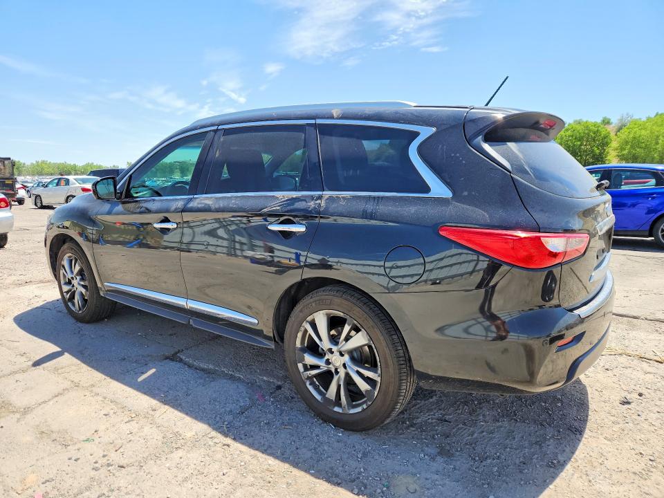 2013 Infiniti Jx VIN 5N1AL0MN8DC305182 COPART salvage auction — REAR END, Co - Certificate Of Title, sold $925 on 2026-07-20 (photo 2)