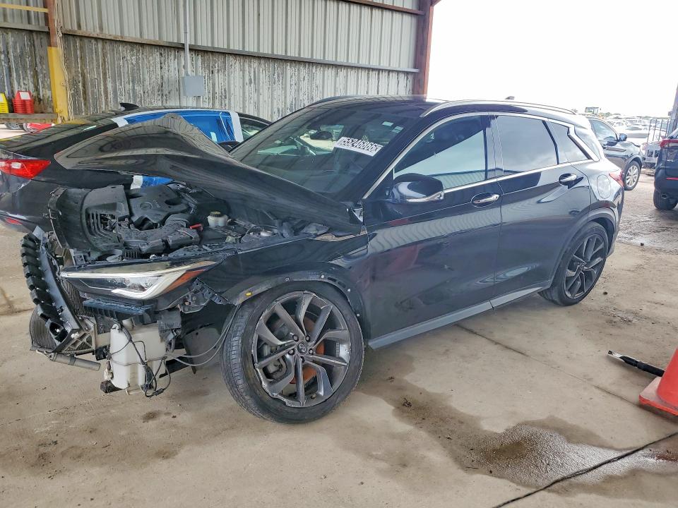 2019 Infiniti Qx50 VIN 3PCAJ5M12KF103507 COPART salvage auction — FRONT END, Tx - Certificate Of Title (P), sold $675 on 2026-07-23 (photo 1)