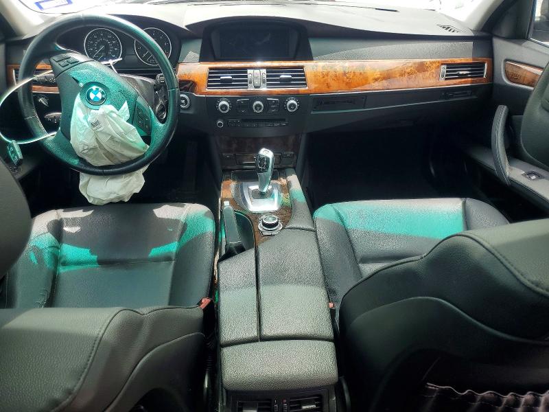 2010 BMW 5 series VIN WBANU5C52AC124489 COPART salvage auction — FRONT END, LA - CERT OF TITLE-SALVAGE, sold $100 on 2026-07-27 (photo 8)