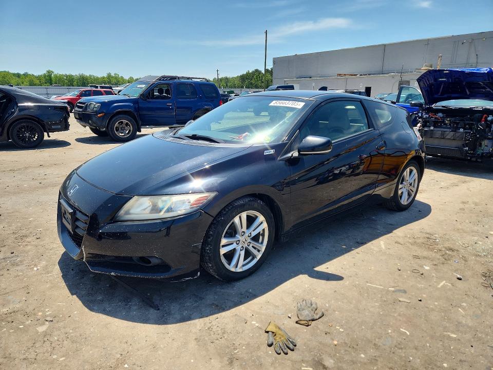 2012 Honda Cr-z VIN JHMZF1D65CS003638 COPART salvage auction — SIDE, Va - Certificate Of Title, sold $1,350 on 2026-07-15 (photo 1)