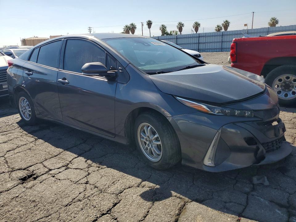 2020 Toyota Prius VIN JTDKARFP8L3140878 COPART salvage auction — FRONT END, Ca - Salvage Certificate, sold $4,150 on 2026-07-02 (photo 4)