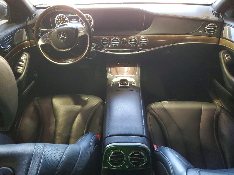 2015 Mercedes-benz S class VIN WDDUG8FB3FA148981 COPART salvage auction — VANDALISM, Ny - Mv-907A Salvage Certificate, sold $9,200 on 2026-07-27 (photo 8)