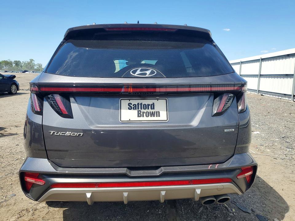2023 Hyundai Tucson VIN KM8JFCAE1PU213987 COPART salvage auction — FRONT END, Va - Cert Of Title - Salvage, sold $7,100 on 2026-07-22 (photo 6)