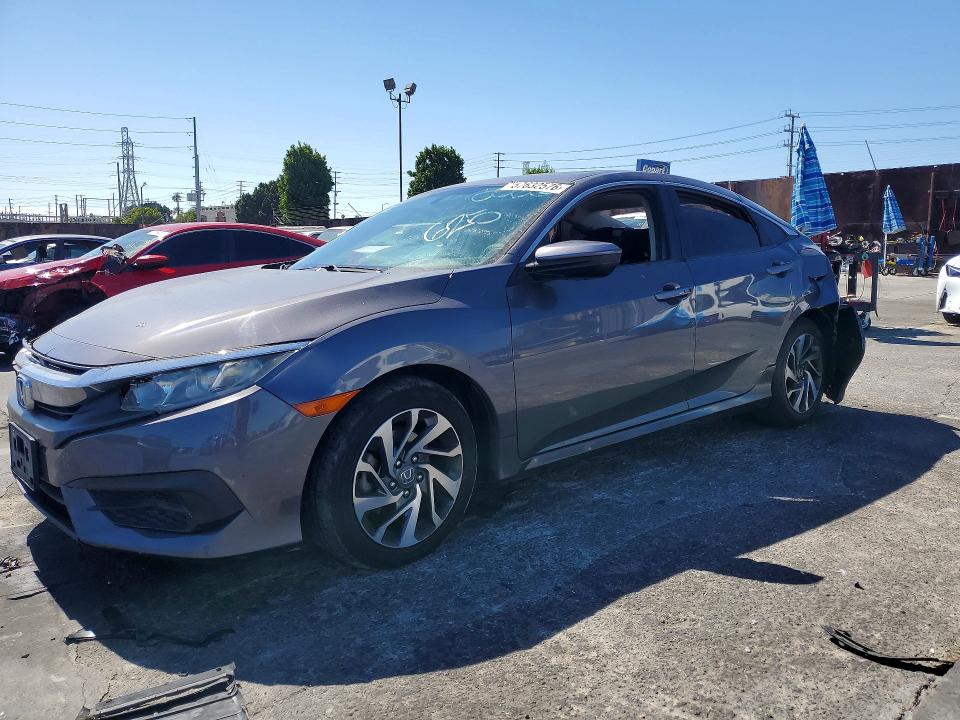 2018 Honda Civic VIN 2HGFC2F74JH550060 COPART salvage auction — REAR END, Ca - Salvage Certificate, sold $2,650 on 2026-08-21 (photo 1)