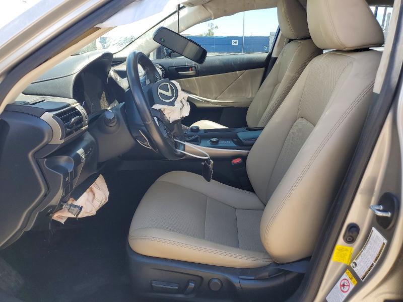 2019 Lexus Is VIN JTHBA1D28K5084080 COPART salvage auction — FRONT END, Tx - Salvage Vehicle Title, sold $2,150 on 2026-07-31 (photo 7)