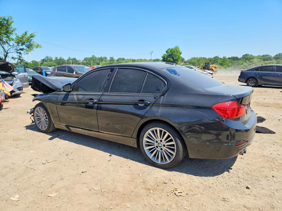 2015 BMW 3er VIN WBA3C1C55FK118184 COPART salvage auction — FRONT END, MD - CERT OF SALVAGE > 75% DAMAGE, sold $1,200 on 2026-07-30 (photo 2)