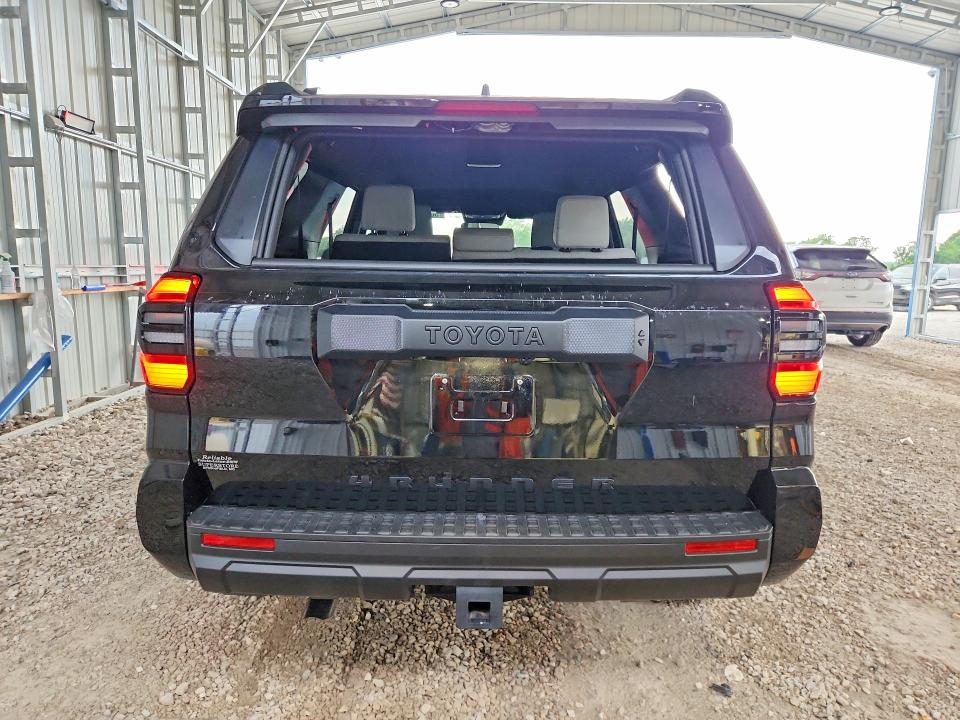 2026 Toyota 4runner VIN JTEVA5BR2T5105783 COPART salvage auction — HAIL, Mo - Salvage Certificate Of Title, sold $32,000 on 2026-07-06 (photo 6)