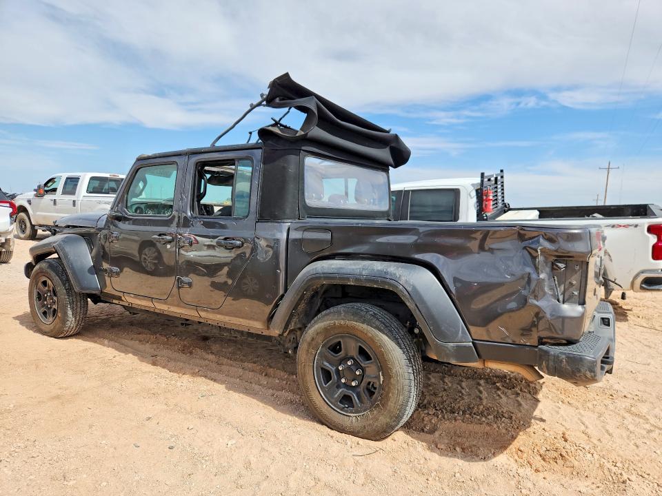 2024 Jeep Gladiator VIN 1C6HJTAG1RL124603 COPART salvage auction — ALL OVER, Tx - Salvage Vehicle Title, sold $10,000 on 2026-08-05 (photo 2)