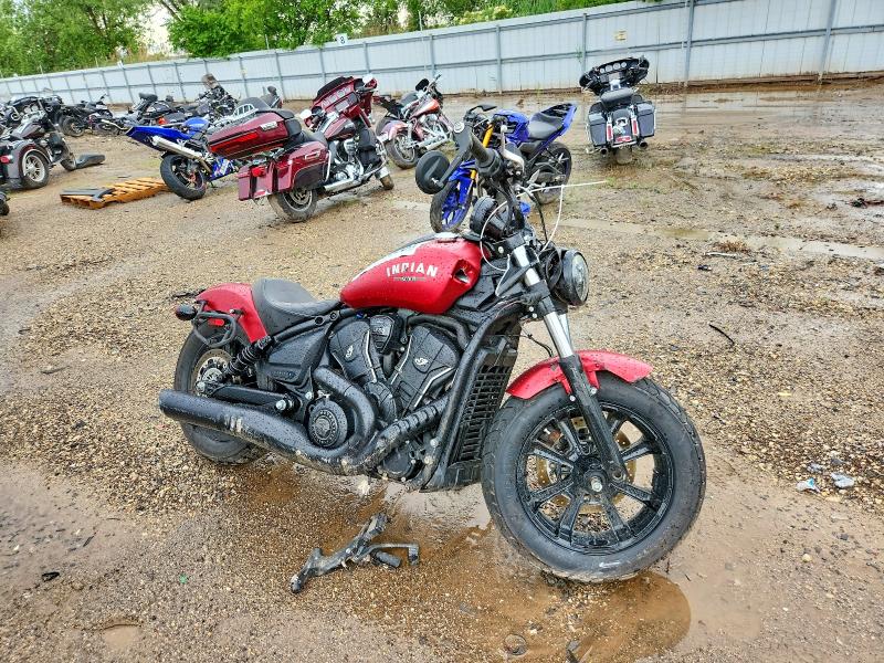 2025 Indian motorcycle co. Scout VIN 56KSBF769S3022736 COPART salvage auction — FRONT END, IL - SALVAGE CERTIFICATE, sold $1,950 on 2026-07-30 (photo 1)