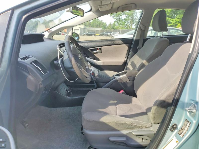 2012 Toyota Prius VIN JTDKN3DU6C5468427 COPART salvage auction — FRONT END, Md - Cert Of Salvage < 75% Damage, sold $2,700 on 2026-07-02 (photo 7)