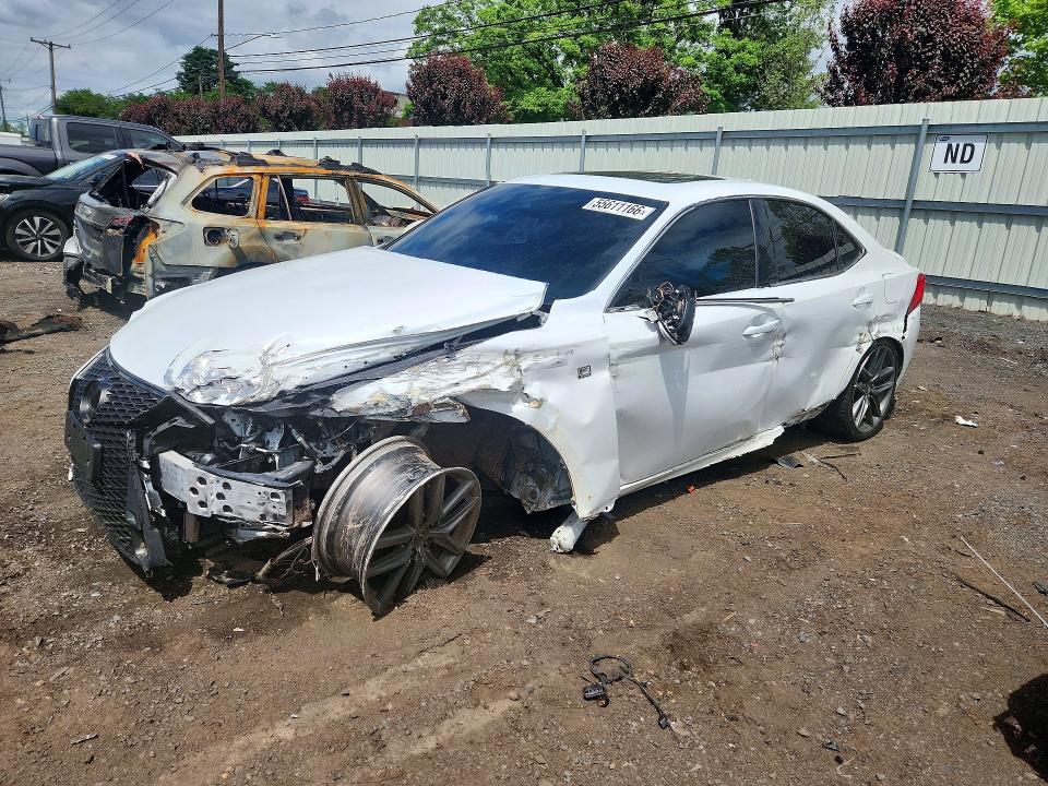 2018 Lexus Is VIN JTHBA1D23J5077746 COPART salvage auction — SIDE, Ct - Cert Of Title-Salvage, sold $475 on 2026-07-21 (photo 1)