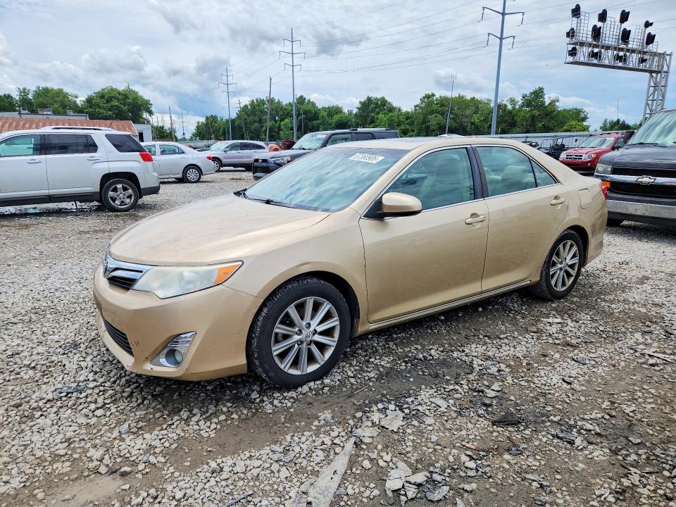 2012 Toyota Camry VIN 4T1BK1FK2CU007235 COPART salvage auction — HAIL, Oh - Cert Of Title-Salvage, sold $3,200 on 2026-07-02 (photo 1)