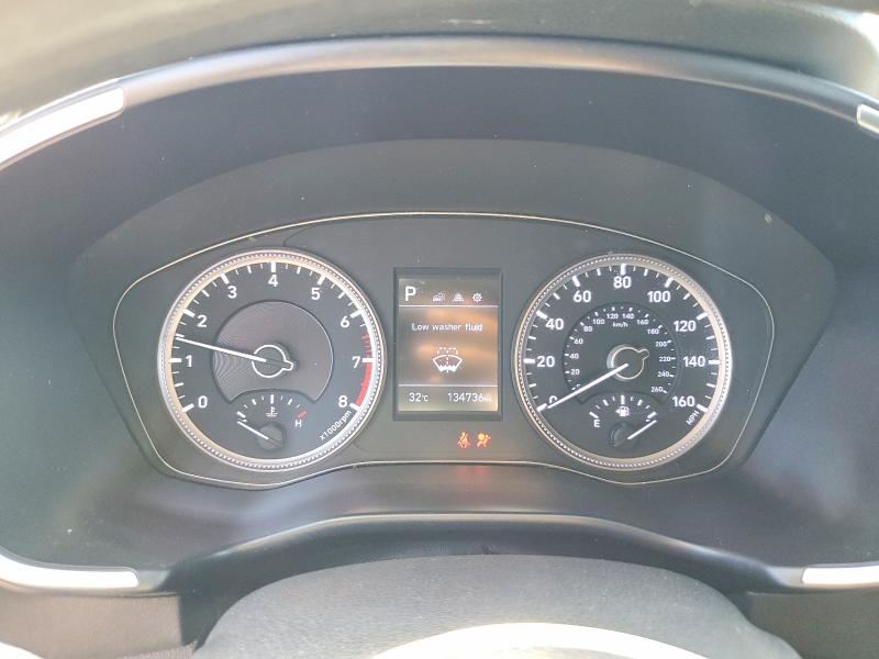 2019 Hyundai Santa fe VIN 5NMS23AD4KH009180 COPART salvage auction — FRONT END, Ca - Salvage Certificate, sold $2,500 on 2026-07-09 (photo 9)