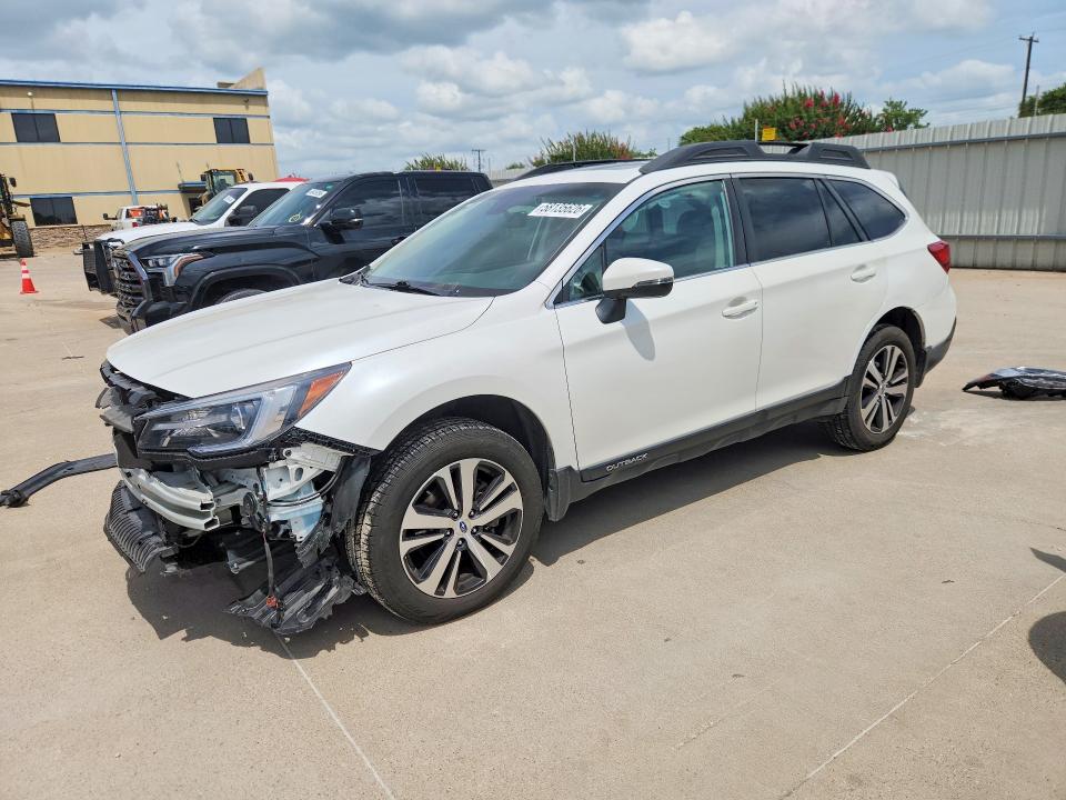 2019 Subaru VIN 4S4BSANCXK3233733 COPART salvage auction — FRONT END, Tx - Salvage Vehicle Title, sold $5,400 on 2026-07-02 (photo 1)