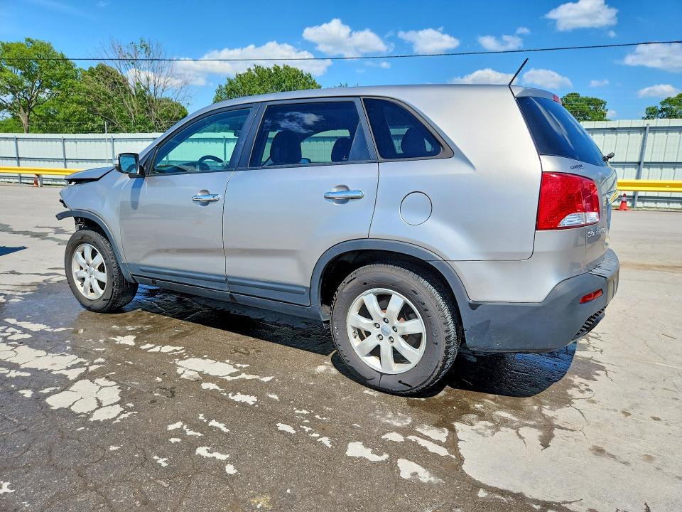 2013 Kia Sorento VIN 5XYKT3A1XDG378626 COPART salvage auction — FRONT END, Tn - Salvage Certificate, sold $1,400 on 2026-07-27 (photo 2)