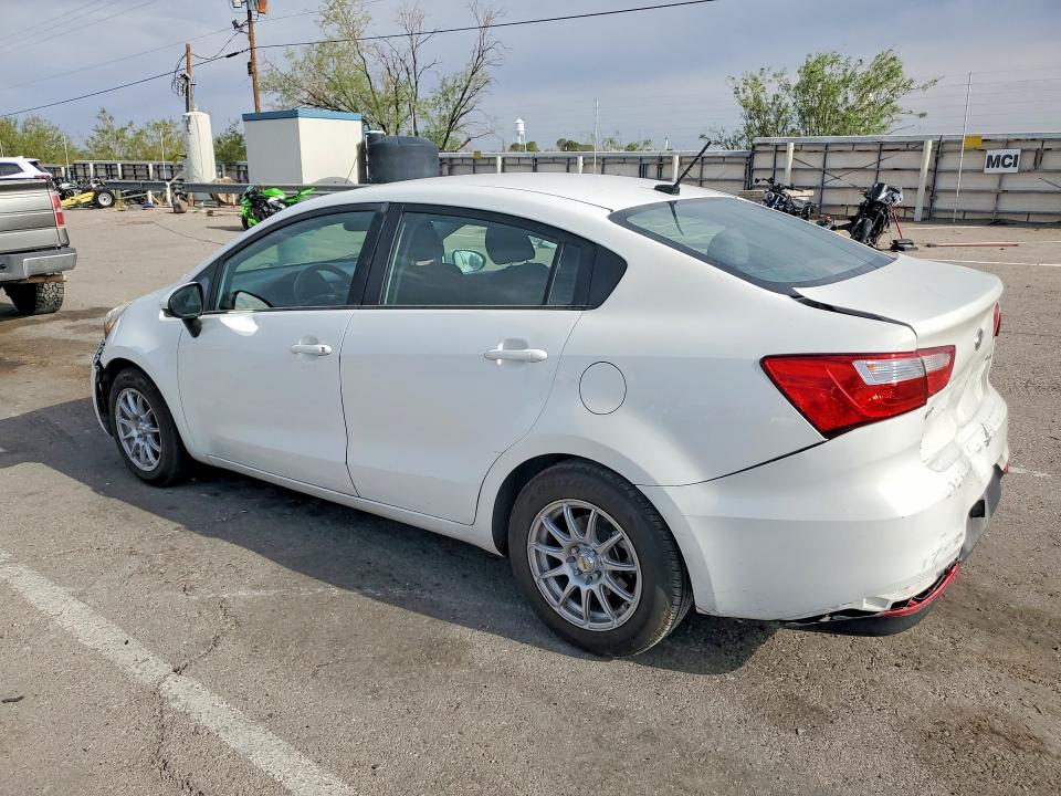 2017 Kia Rio VIN KNADM4A30H6049761 COPART salvage auction — FRONT END, TX - SALVAGE VEHICLE TITLE (P), sold $125 on 2026-07-31 (photo 2)