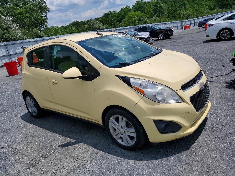 2014 Chevrolet Spark VIN KL8CD6S97EC536880 COPART salvage auction — MECHANICAL, Pa - Cert Of Title, sold $425 on 2026-07-14 (photo 4)