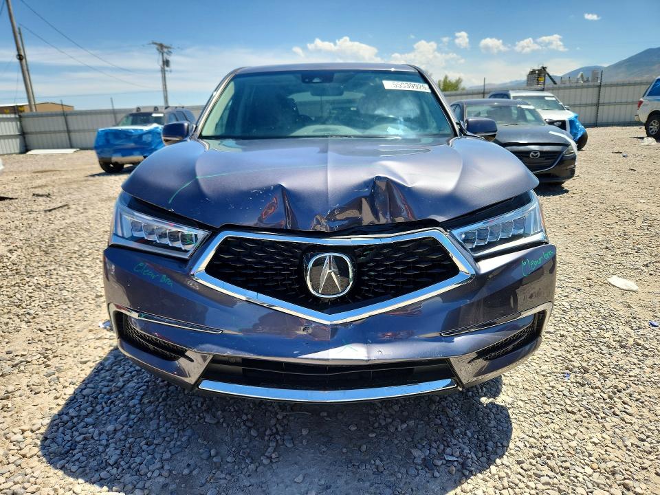 2020 Acura VIN 5J8YD4H52LL000021 COPART salvage auction — REAR END, Ut - Salvage Certificate, sold $7,000 on 2026-07-02 (photo 5)