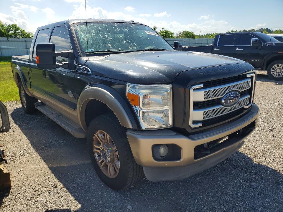 2012 Ford F250 VIN 1FT7W2BT3CEC21468 COPART salvage auction — MINOR DENT/SCRATCHES, Tx - Certificate Of Title, sold $3,050 on 2026-07-09 (photo 4)