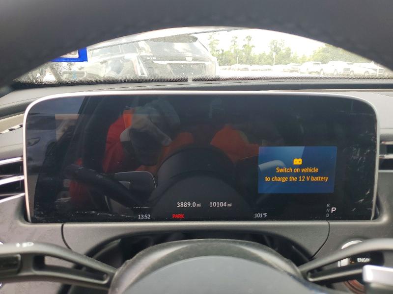 2024 Mercedes-benz E-klasse VIN W1KLF4HB0RA020397 COPART salvage auction — WATER/FLOOD, Tx - Salvage Title-Flood Damage, sold $30,750 on 2026-07-14 (photo 9)