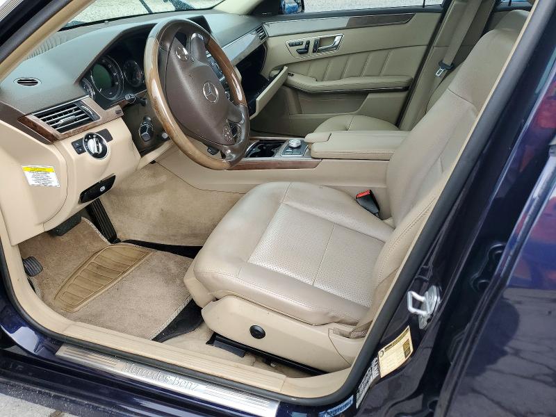 2011 Mercedes-benz E-class VIN WDDHF5GB4BA464479 COPART salvage auction — FRONT END, Tn - Salvage Certificate, sold $1,500 on 2026-07-09 (photo 7)