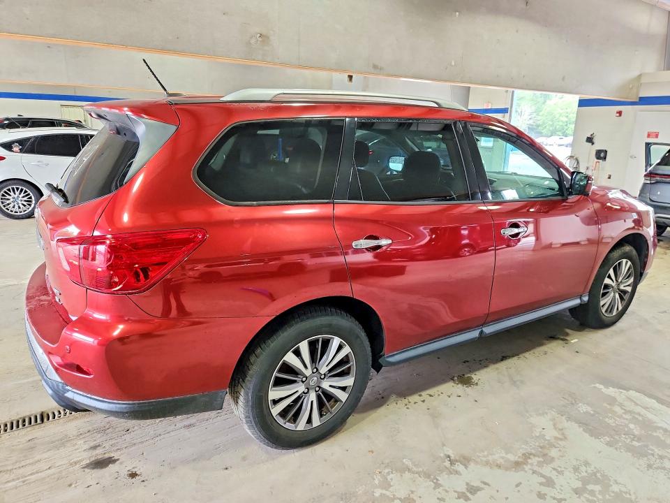2017 Nissan Pathfinder VIN 5N1DR2MM8HC688528 COPART salvage auction — NORMAL WEAR, Va - Certificate Of Title (P), sold $2,500 on 2026-07-10 (photo 3)