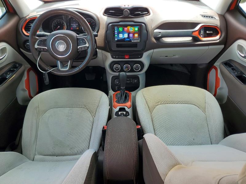 2015 Jeep Renegade VIN ZACCJBBT9FPB88467 COPART salvage auction — REAR END, Nj - Cert Of Title-Salvage, sold $2,100 on 2026-07-28 (photo 8)