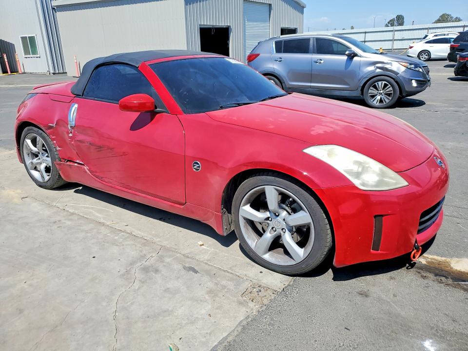 2006 Nissan 350z VIN JN1AZ36DX6M400447 COPART salvage auction — SIDE, CA - SALVAGE CERTIFICATE, sold $1,900 on 2026-07-27 (photo 4)