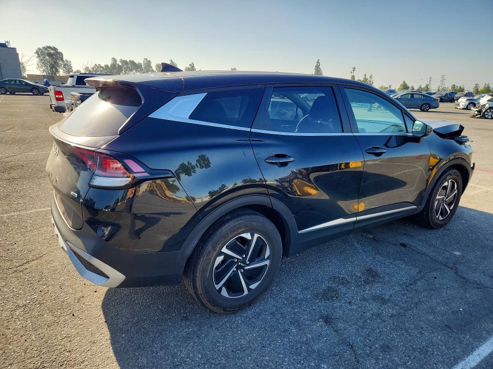 2024 Kia Sportage VIN KNDPU3DGXR7170513 COPART salvage auction — FRONT END, Ca - Salvage Certificate, sold $5,400 on 2026-07-30 (photo 3)
