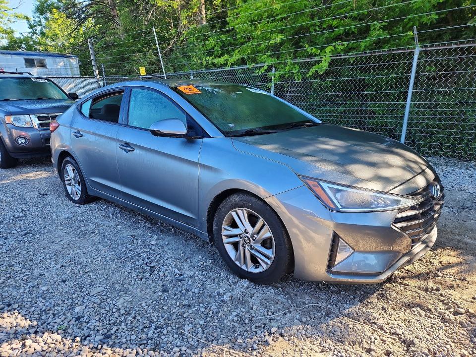 2019 Hyundai Elantra VIN KMHD84LF0KU770076 COPART salvage auction — VANDALISM, Oh - Certificate Of Title, sold $1,300 on 2026-07-29 (photo 4)