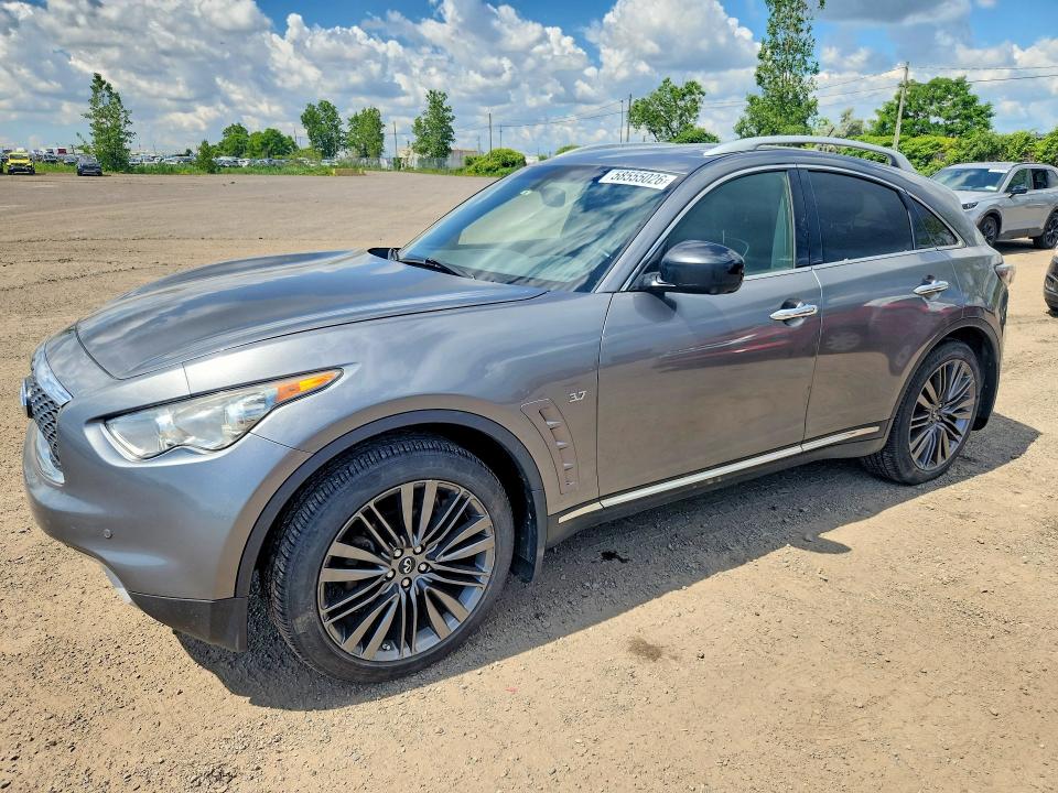 2017 Infiniti Qx70 VIN JN8CS1MW9HM410803 COPART salvage auction — MISSING/ALTERED VIN, Qc - Irrecuperable, sold $450 on 2026-07-28 (photo 1)