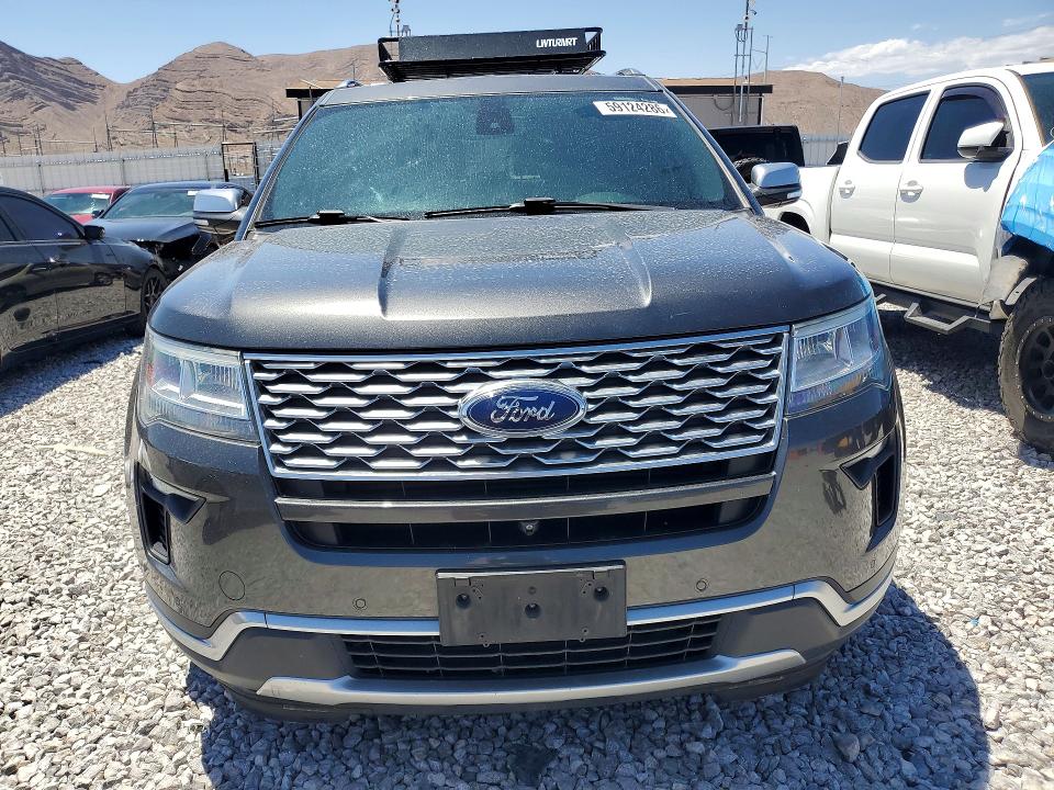 2018 Ford Explorer VIN 1FM5K8HT7JGC00472 COPART salvage auction — MECHANICAL, Ca - Certificate Of Title (P), sold $4,200 on 2026-07-27 (photo 5)