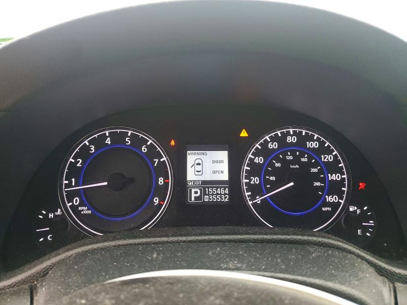 2013 Infiniti VIN JN1CV6AR3DM356717 COPART salvage auction — FRONT END, Nj - Cert Of Title-Salvage, sold $425 on 2026-07-27 (photo 9)