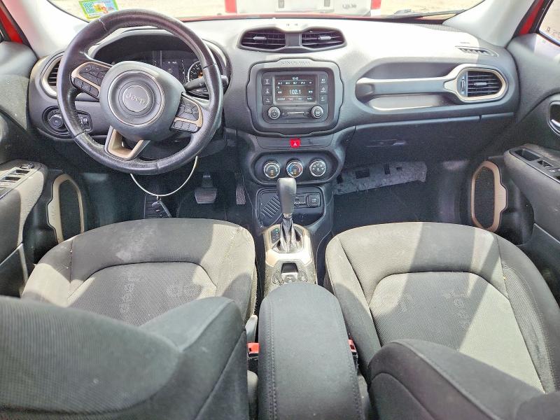 2016 Jeep Renegade VIN ZACCJABT6GPD08141 COPART salvage auction — REAR END, Pa - Cert Of Title (P), sold $775 on 2026-08-17 (photo 8)
