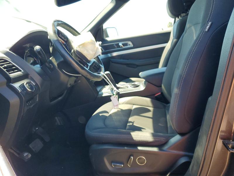 2017 Ford Explorer VIN 1FM5K7D83HGD04544 COPART salvage auction — FRONT END, Ca - Salvage Certificate, sold $1,450 on 2026-07-02 (photo 7)