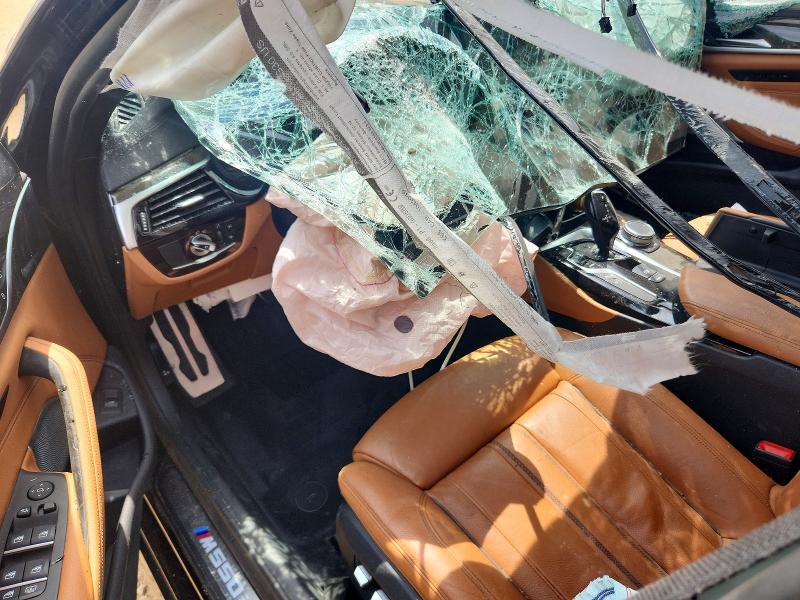 2019 BMW M5 VIN WBAJB9C54KB287745 COPART salvage auction — ROLLOVER, Al - Cert Of Title-Parts Only Salvg, sold $3,200 on 2026-07-22 (photo 8)
