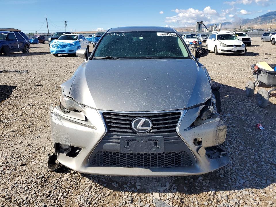 2015 Lexus Is VIN JTHBF1D24F5048300 COPART salvage auction — FRONT END, Ut - Salvage Certificate, sold $3,000 on 2026-08-21 (photo 5)