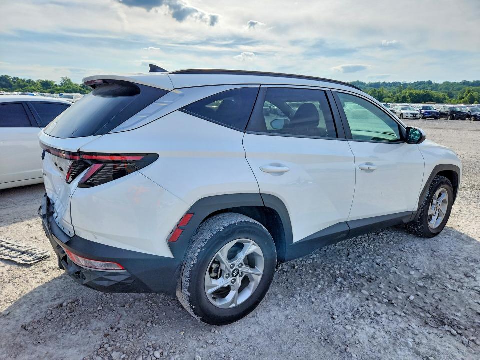 2022 Hyundai Tucson VIN 5NMJBCAE8NH039100 COPART salvage auction — REAR END, Il - Salvage Certificate, sold $8,900 on 2026-07-29 (photo 3)