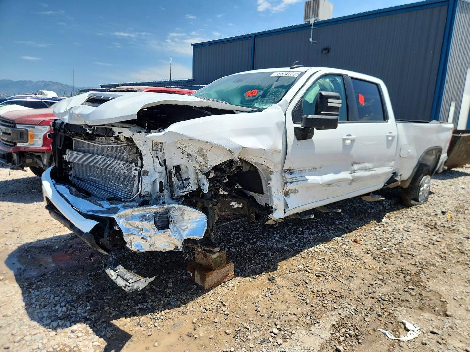 2026 Chevrolet Silverado VIN 1GC4KTEY9TF266842 COPART salvage auction — FRONT END, Ut - Salvage Certificate, sold $19,400 on 2026-08-03 (photo 1)