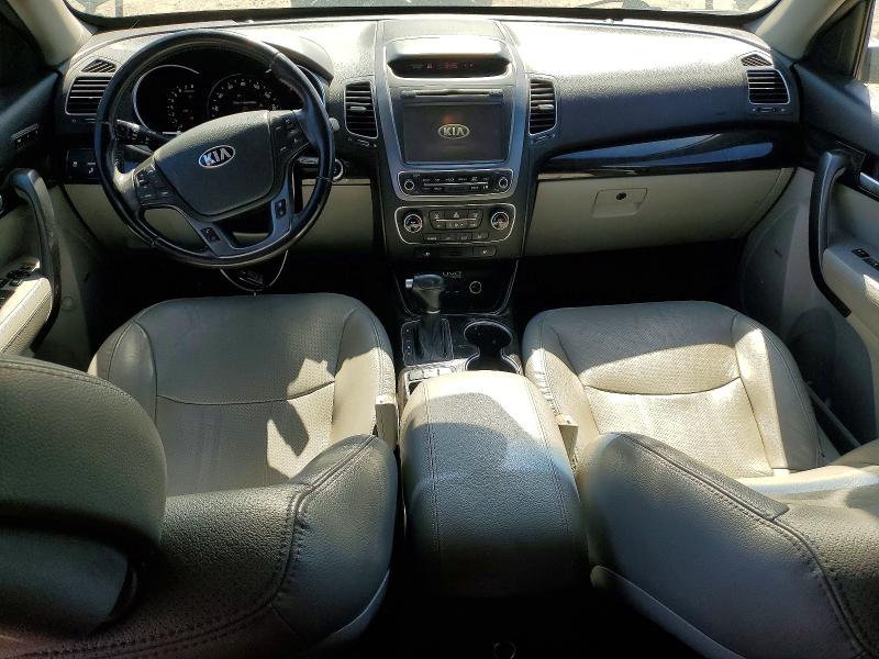 2014 Kia Sorento VIN 5XYKT4A60EG470279 COPART salvage auction — MECHANICAL, Ca - Dis/Dlr/Exp Only Clean Title, sold $375 on 2026-07-10 (photo 8)