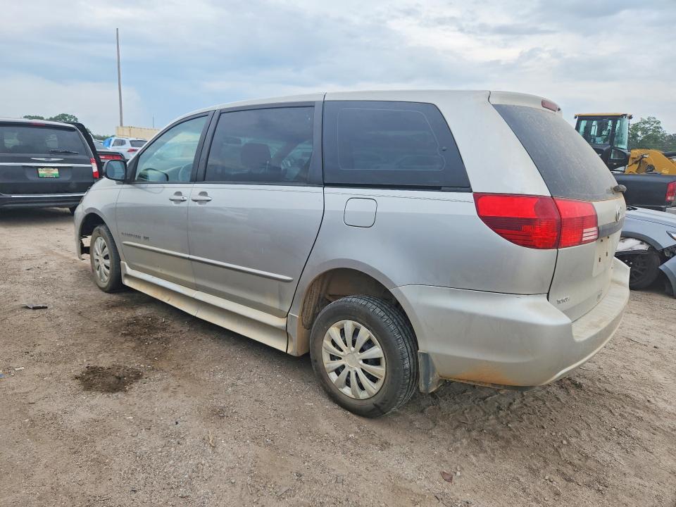 2004 Toyota Sienna VIN 5TDZA23C54S013982 COPART salvage auction — FRONT END, FL - CERT OF TITLE SLVG REBUILDABLE (P), sold $1,200 on 2026-07-09 (photo 2)