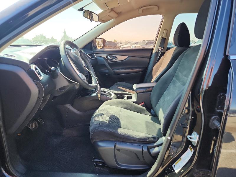 2016 Nissan Rogue VIN 5N1AT2MN8GC796076 COPART salvage auction — FRONT END, Ca - Salvage Certificate, sold $1,800 on 2026-07-02 (photo 7)