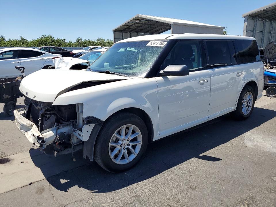 2014 Ford Flex VIN 2FMGK5B87EBD09751 COPART salvage auction — FRONT END, Ca - Salvage Certificate, sold $625 on 2026-07-09 (photo 1)