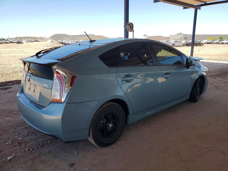 2015 Toyota Prius VIN JTDKN3DU5F1946056 COPART salvage auction — FRONT END, Az - Cert Of Title - Salvage, sold $1,600 on 2026-07-14 (photo 3)
